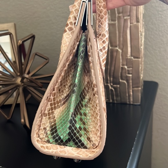 Dee Ocleppo Python Tote with Crossbody Strap - Picture 3 of 8